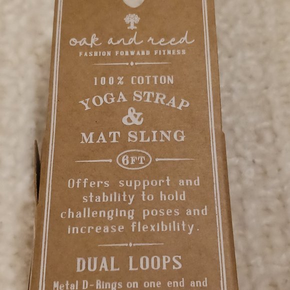NWT!! OAK & REED YOGA STRAP - Picture 3 of 7